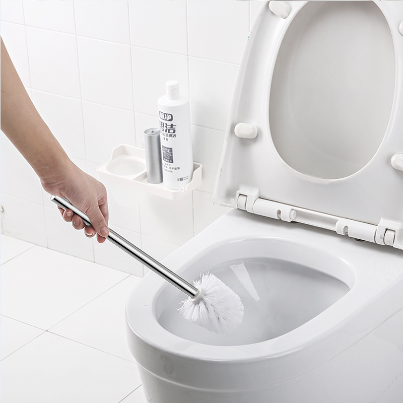 Настенная щетка для унитаза со стойкой для хранения