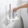 Настенная щетка для унитаза со стойкой для хранения