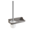 Настенная щетка для унитаза со стойкой для хранения