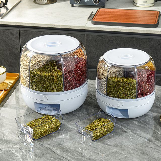 Вращающийся контейнер для хранения зерна