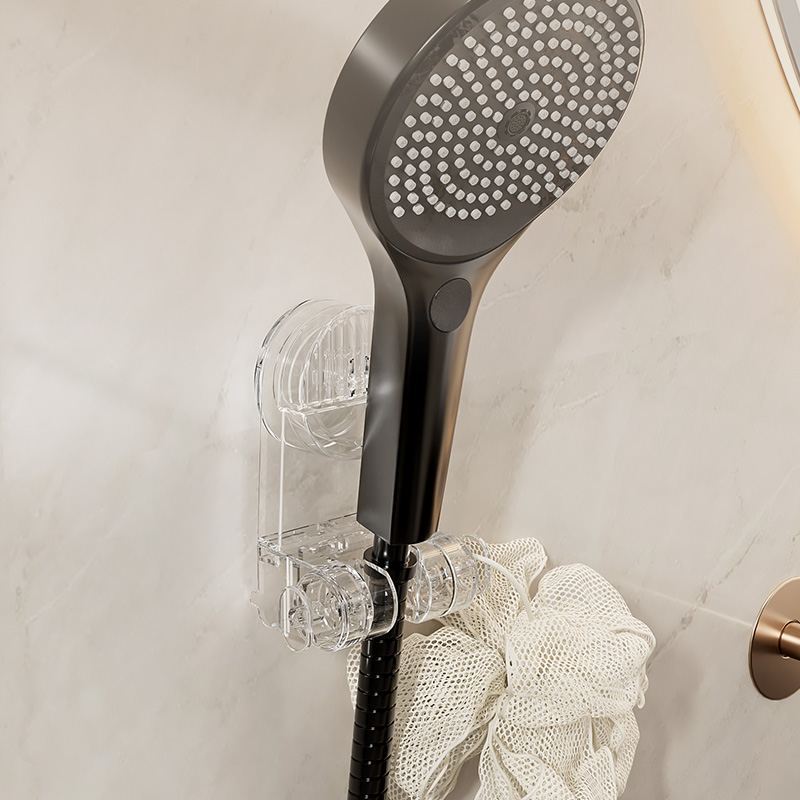 Оптовая торговля All-Claer Многофункциональный держатель для душевой насадки для ванной комнаты Мощная стойка для хранения на присоске OEM ODM Упаковочная коробка