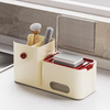 Кухонные аксессуары Органайзер, губка 4 в 1, дозатор мыла для мытья посуды